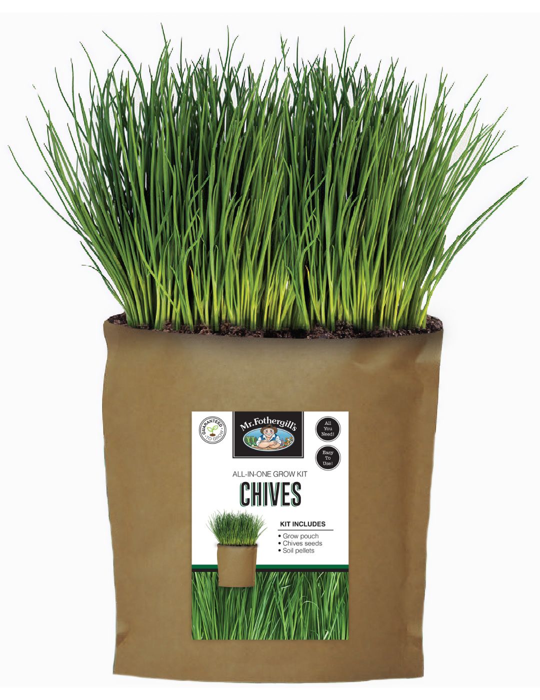 Chives Seed Grow Pouch Kit