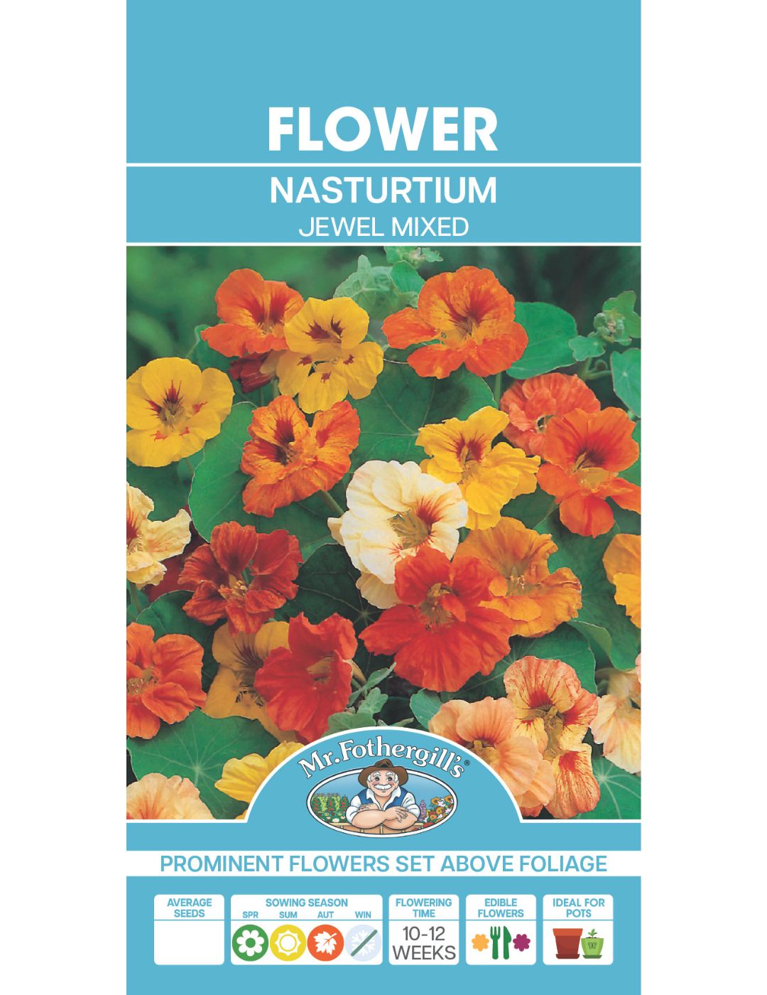 Nasturtium Jewel Double Dwarf