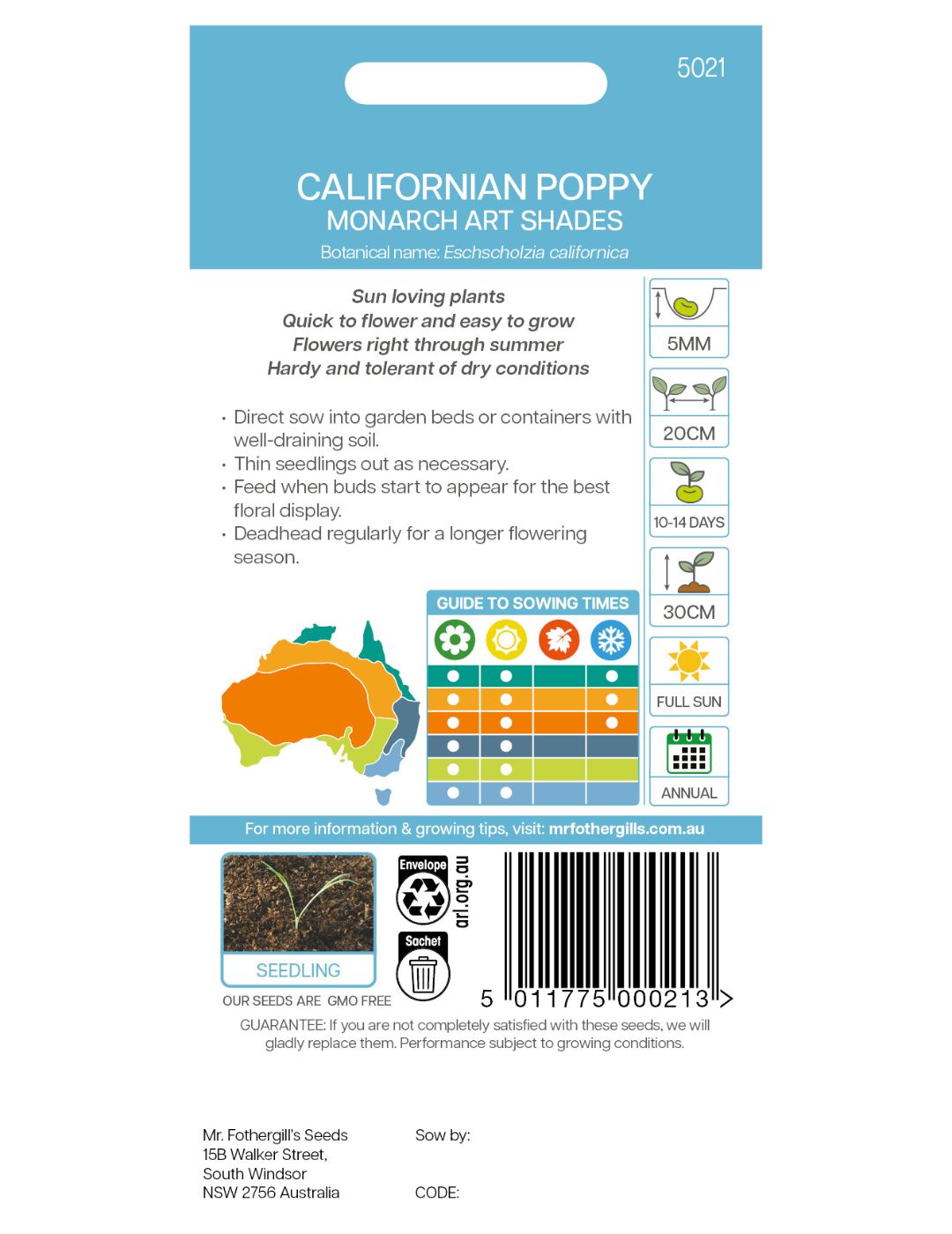 Californian Poppy Monarch Art Shades