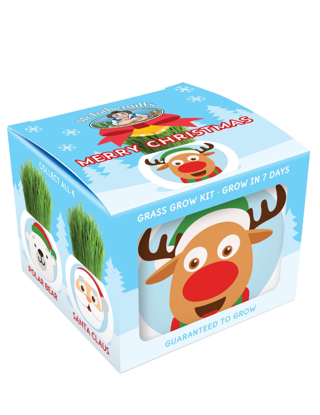 Grass Hair Kit - Christmas (Rudolph)