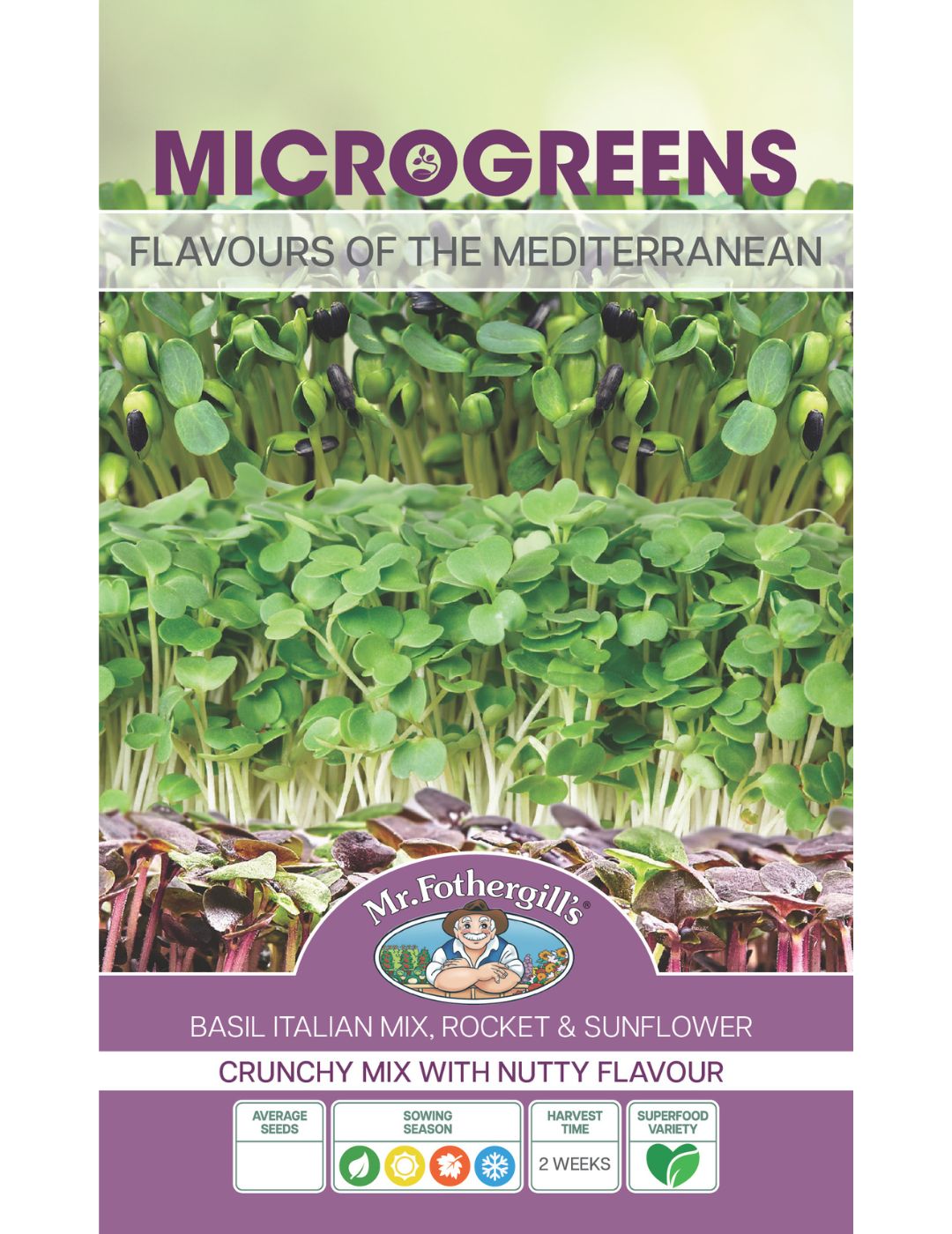 Microgreens Flavours of the Mediterranean