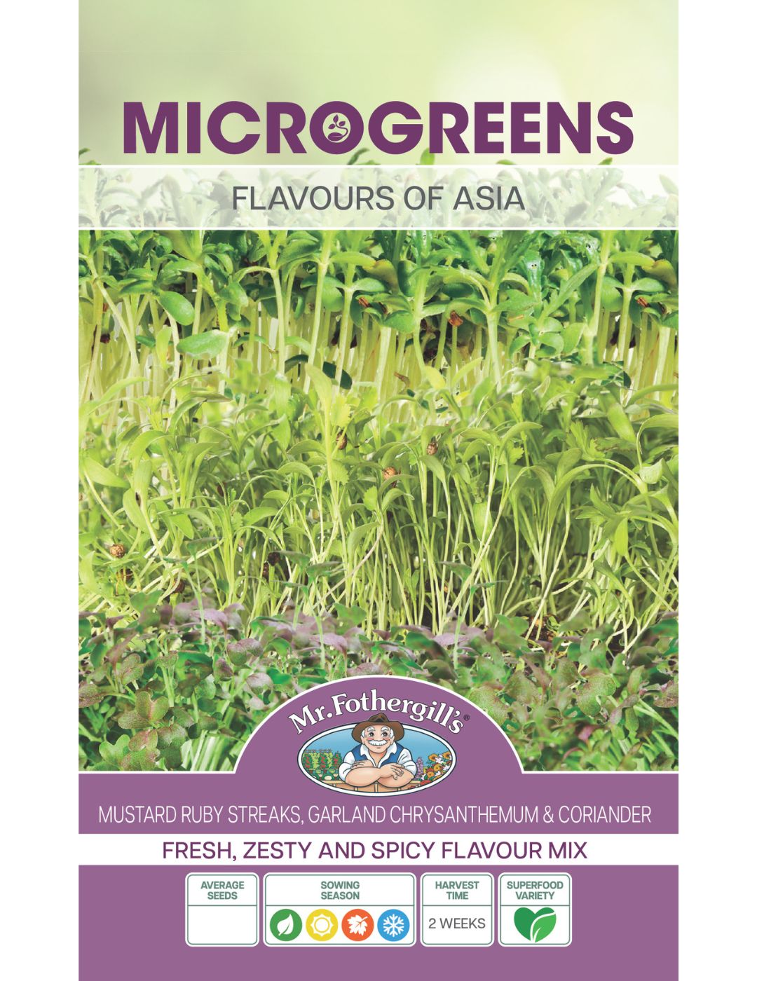 Microgreens Flavours of the Orient