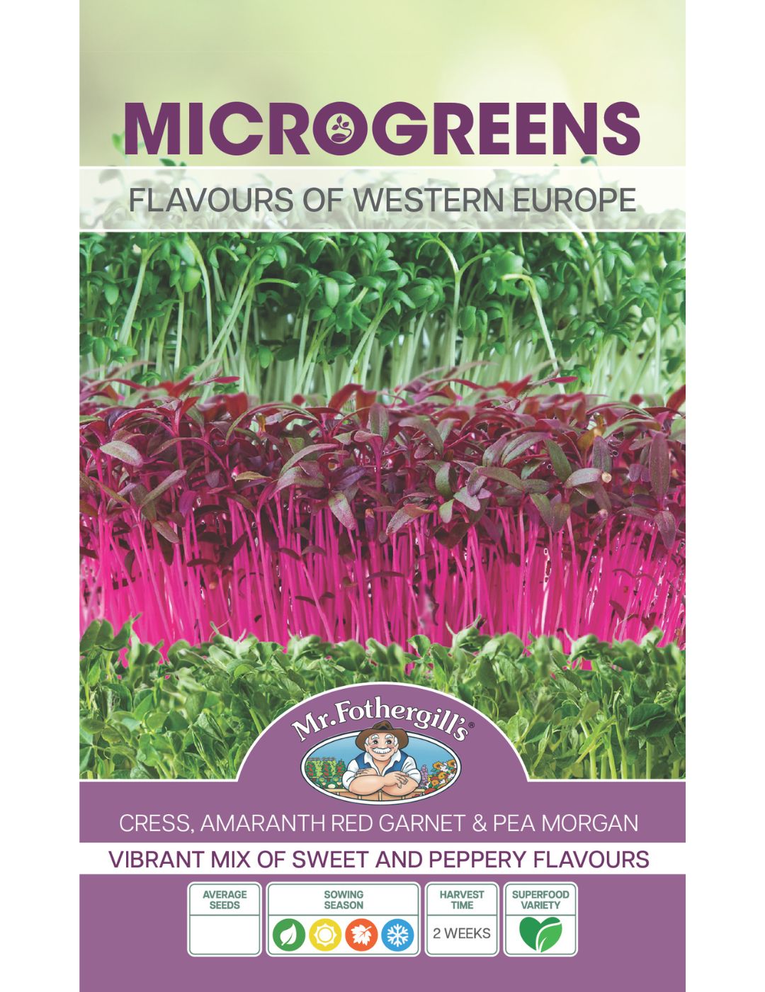 Microgreens Flavours of Western Europe - NOT AVAILABLE TO TAS