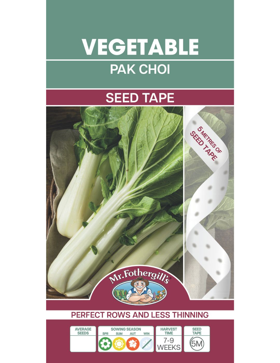 Pak Choi Seed Tape