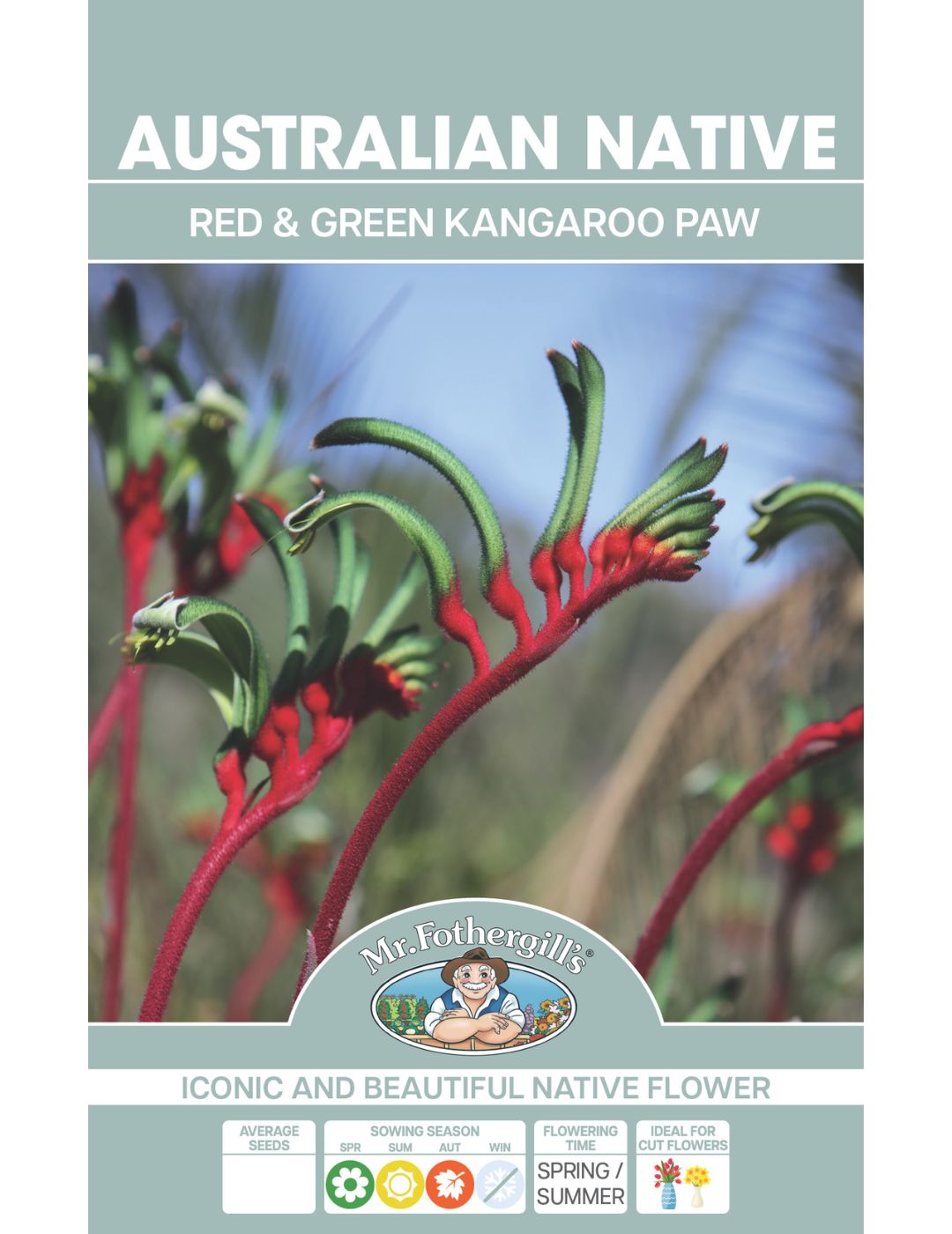 Kangaroo Paw Seeds (Red and Green)