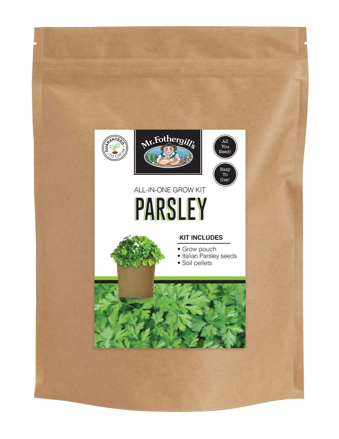 Parsley - Grow Pouch Kit