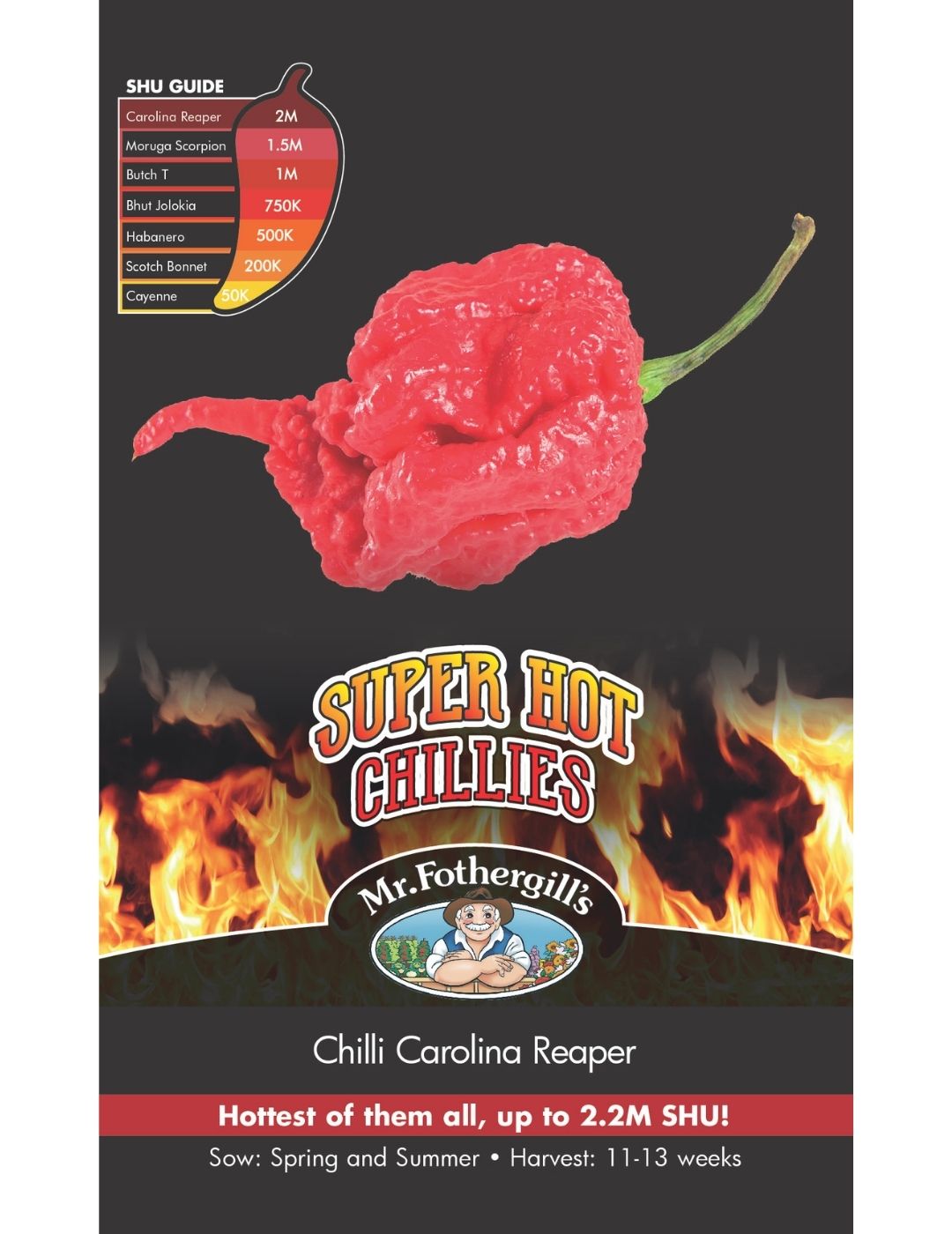 Super Hot Chilli Carolina Reaper