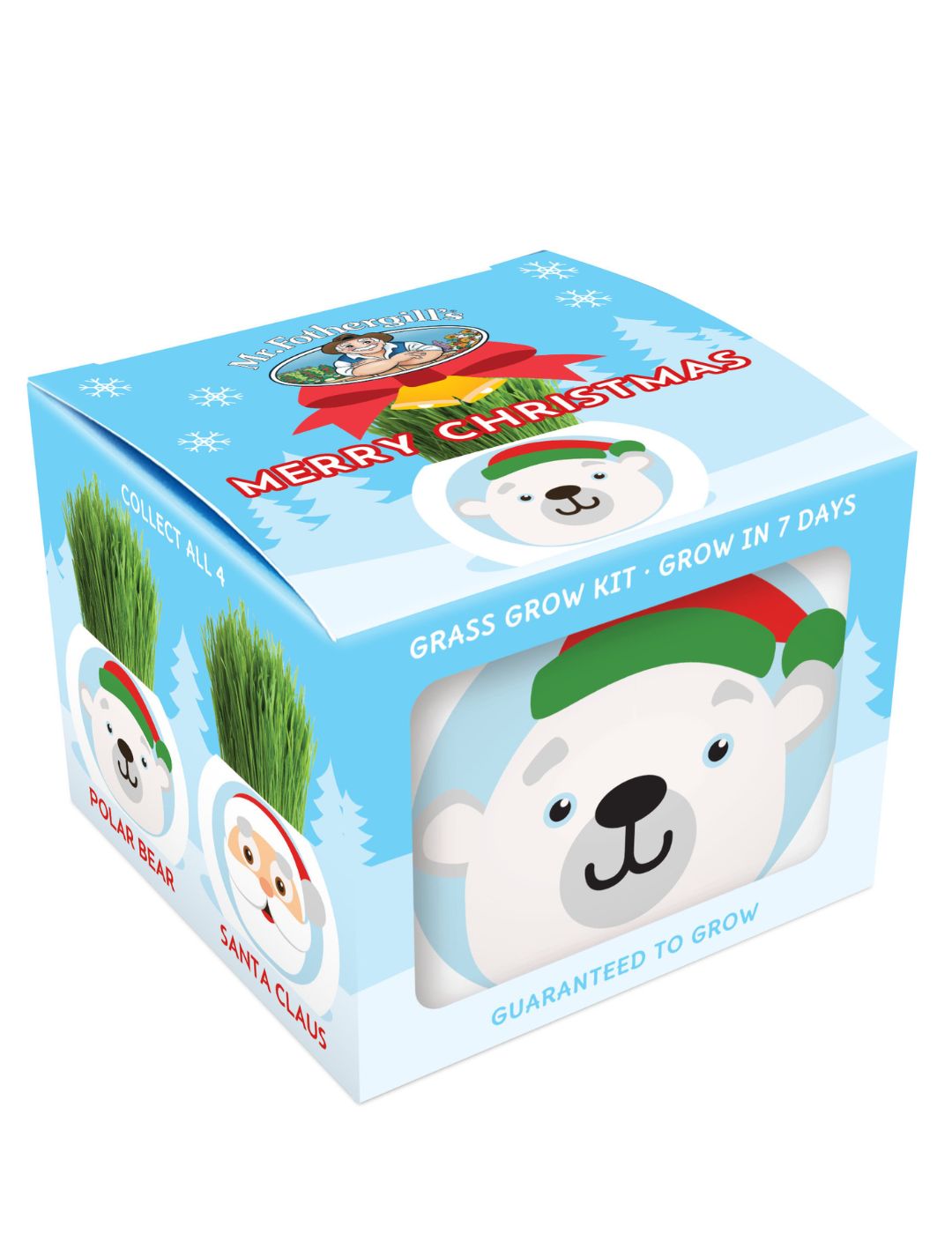 Grass Hair Kit - Christmas (Polar Bear)