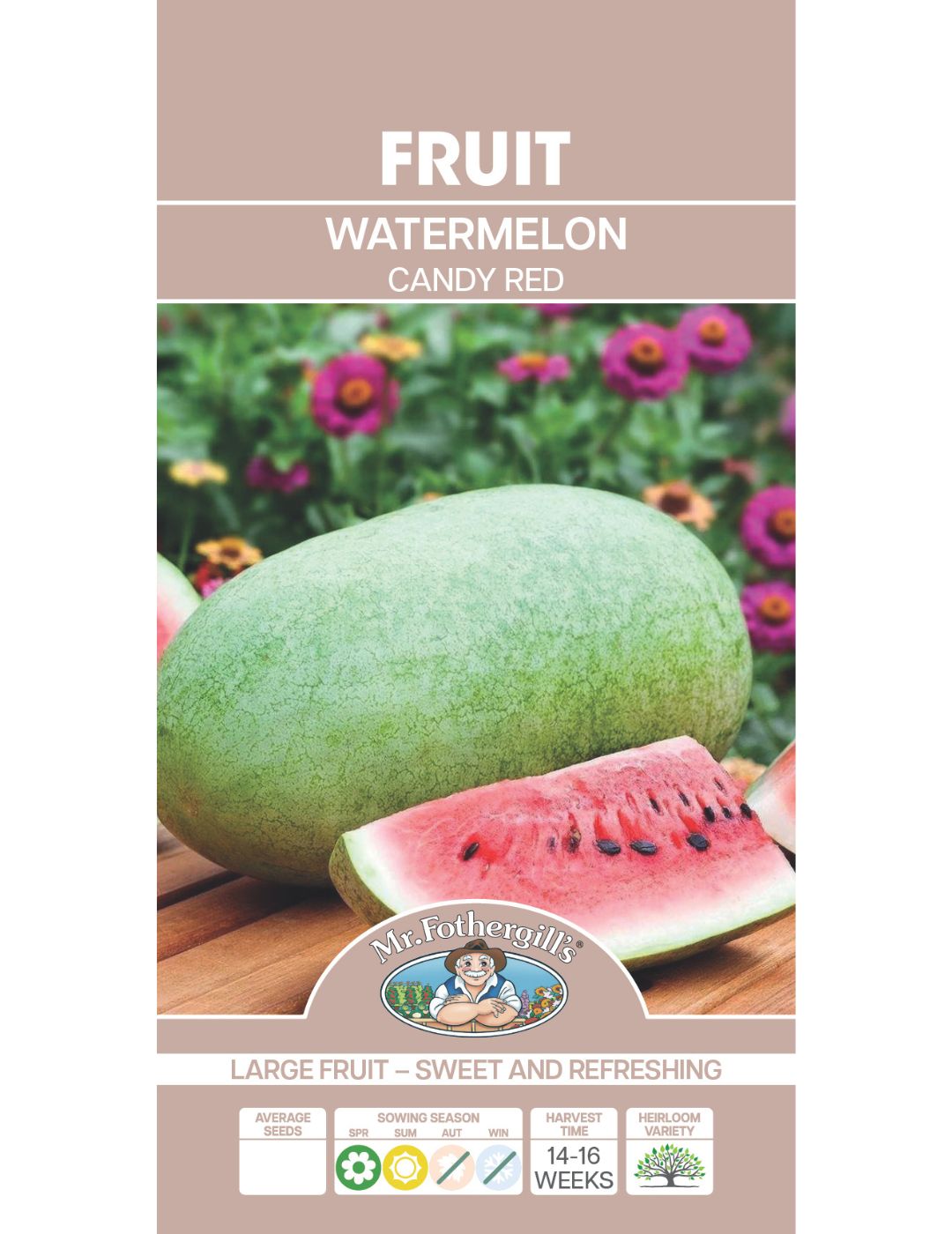 Candy Red Watermelon Seeds