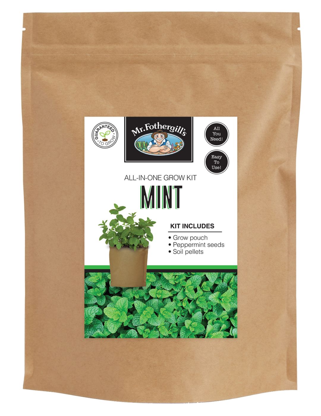 Mint - Grow Pouch Kit