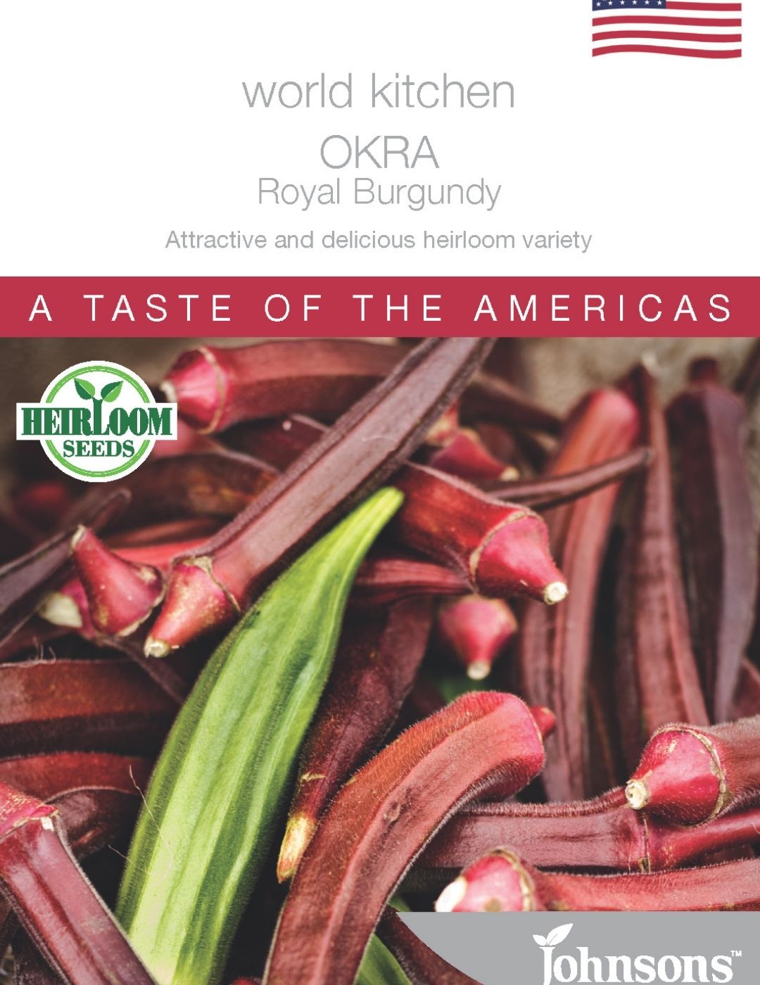 Okra Burgundy