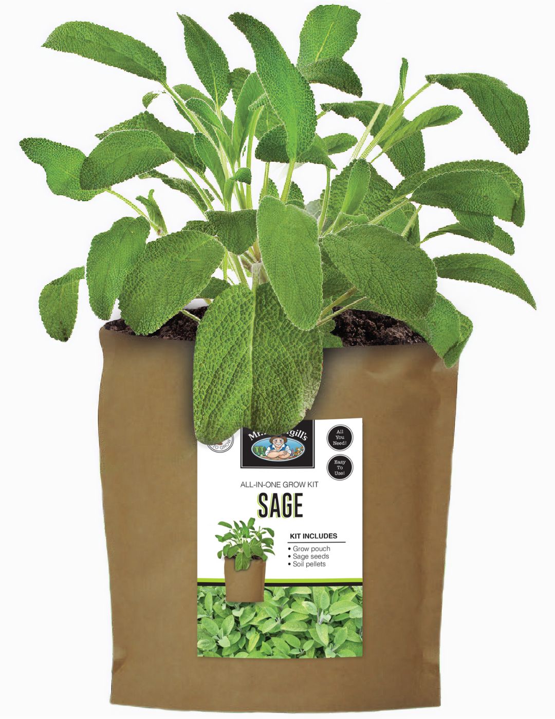 Sage - Grow Pouch Kit