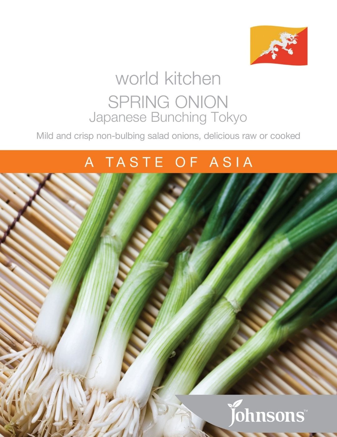 Japanese Bunching Tokyo Spring Onion Seeds