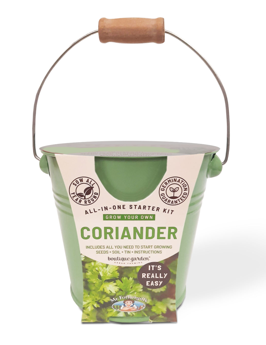 Coriander - Round Grow Kit Tin