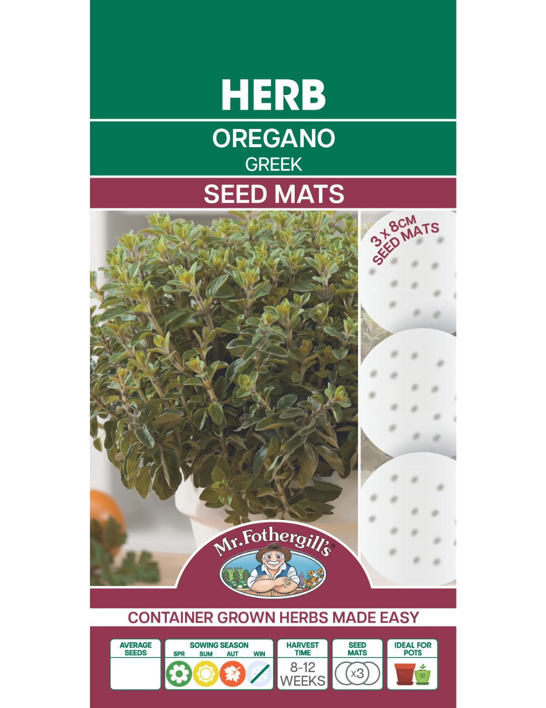 Oregano Seed Mat