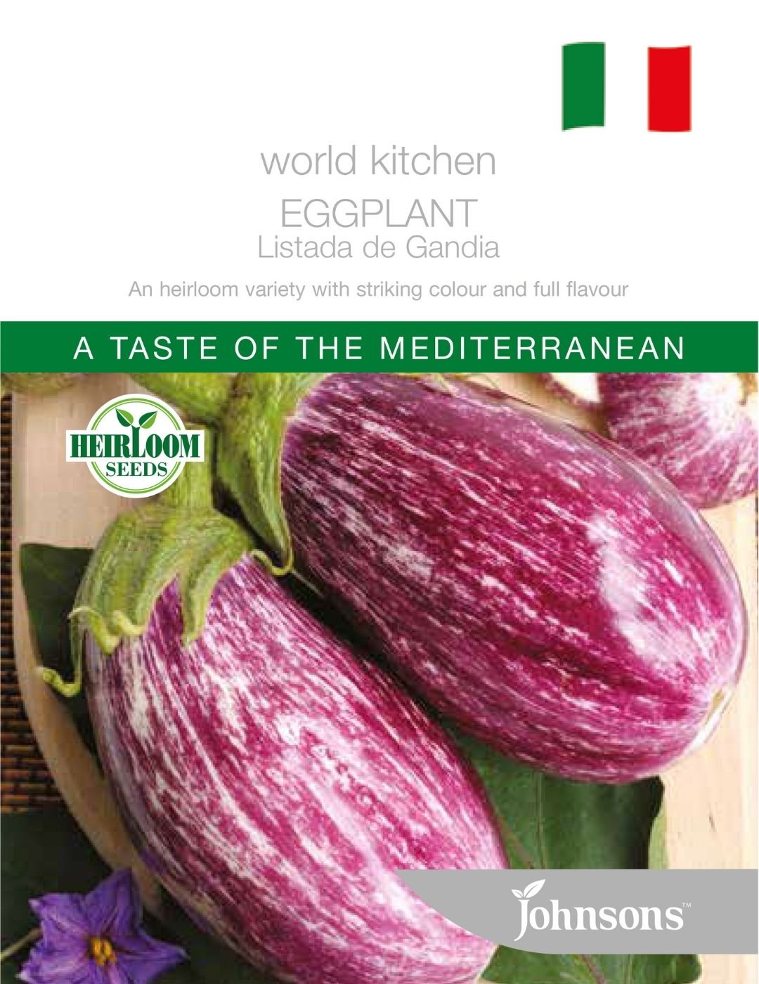 Eggplant Listada de Gandia