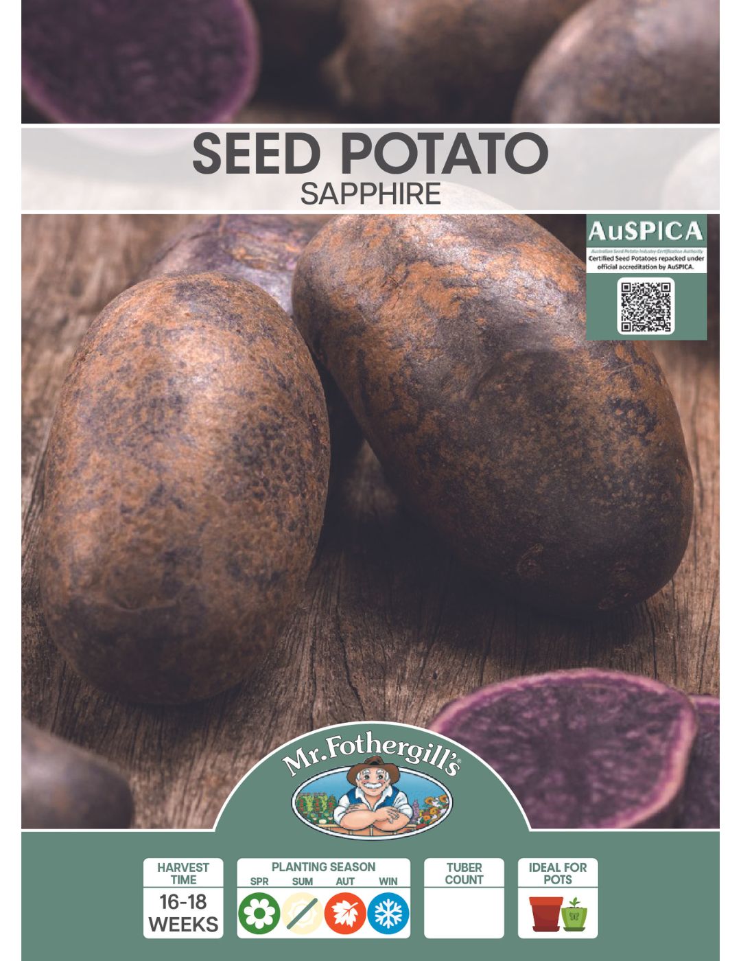 Seed Potato - Sapphire (500g Bag)