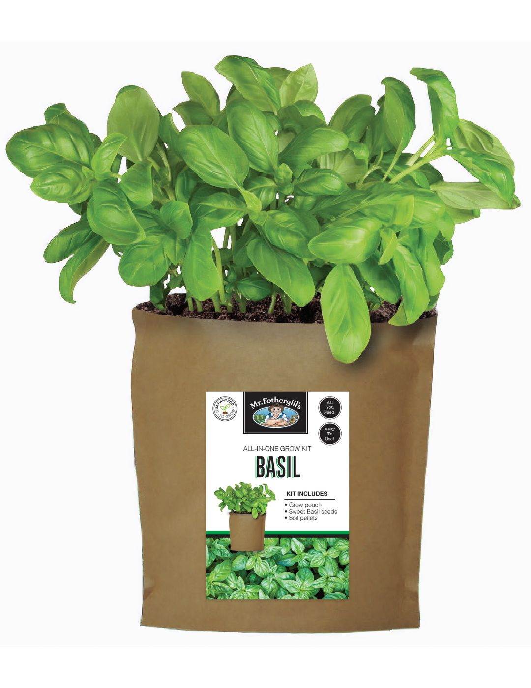 Basil Seed Grow Kit Pouch