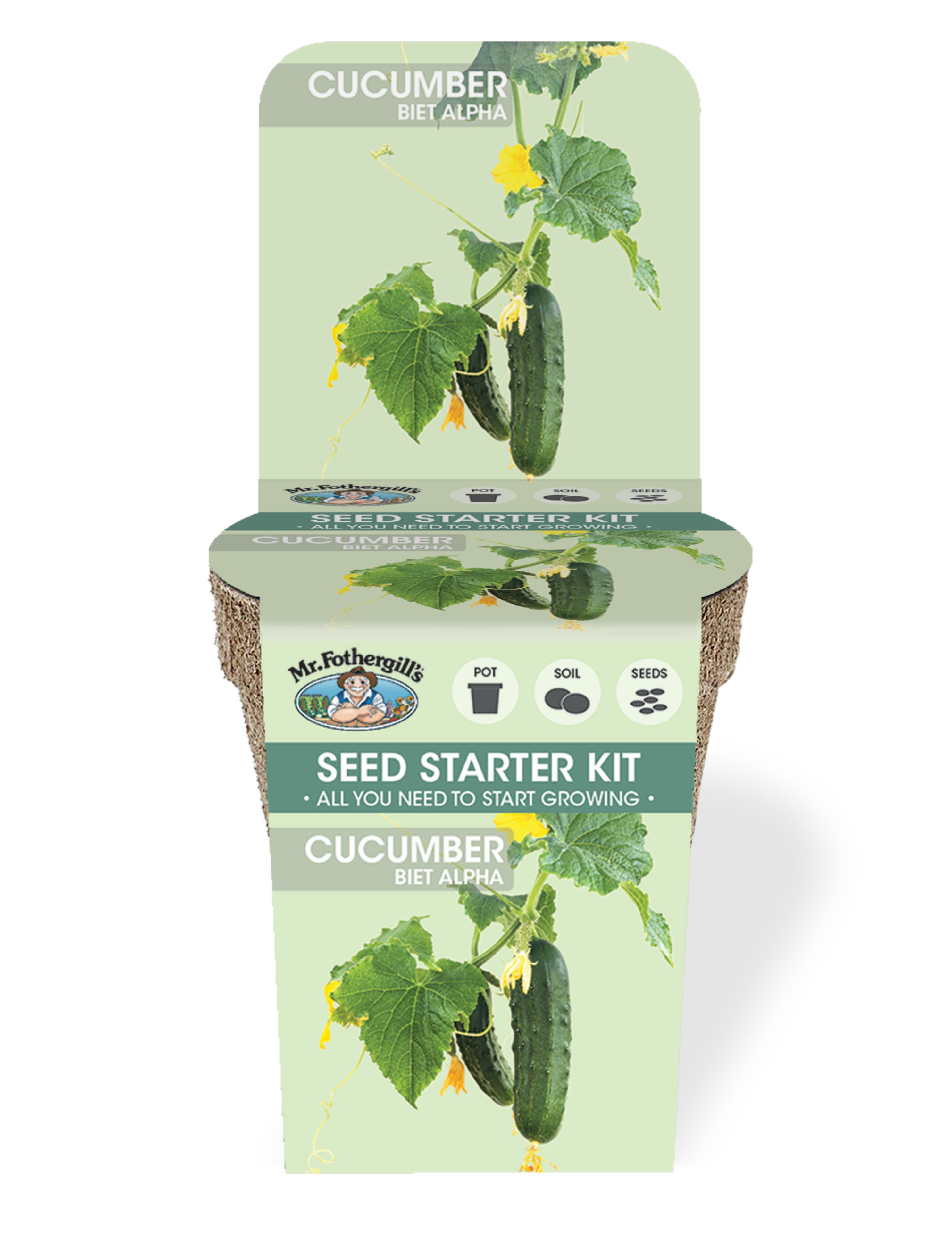 Cucumber Biet Alpha Seed Starter Kit