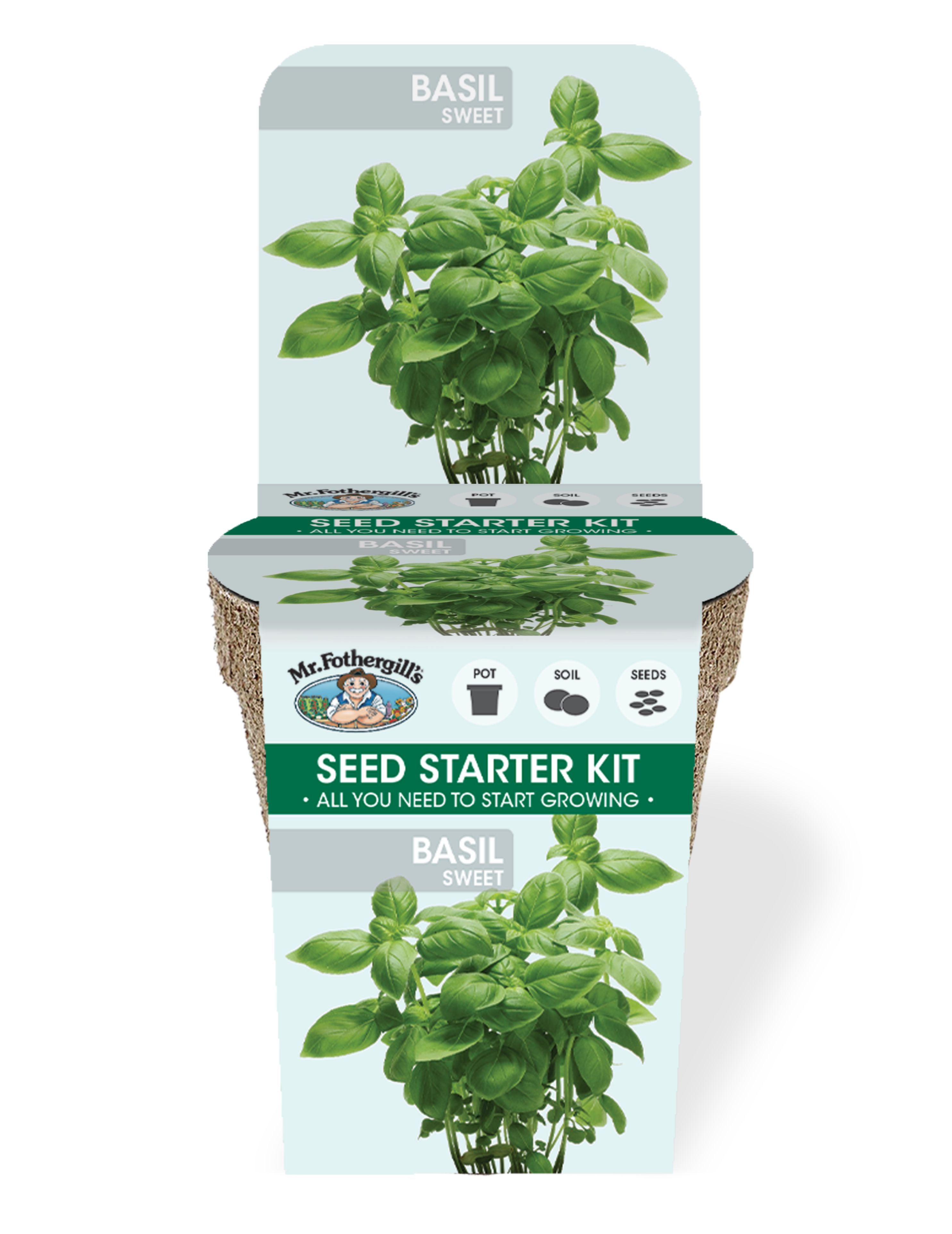 Basil Sweet Seed Starter Kit