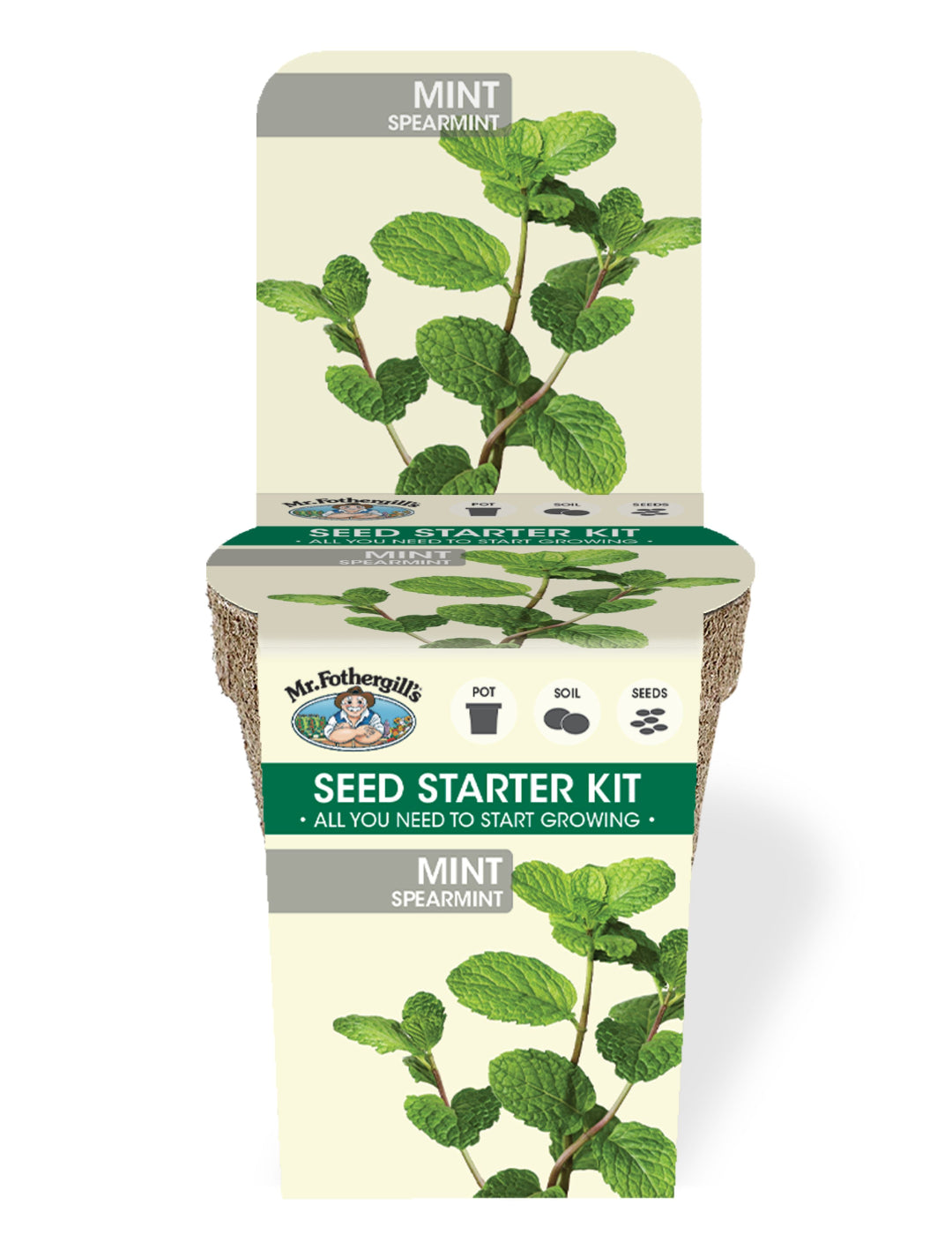 Mint Spearmint Seed Starter Kit