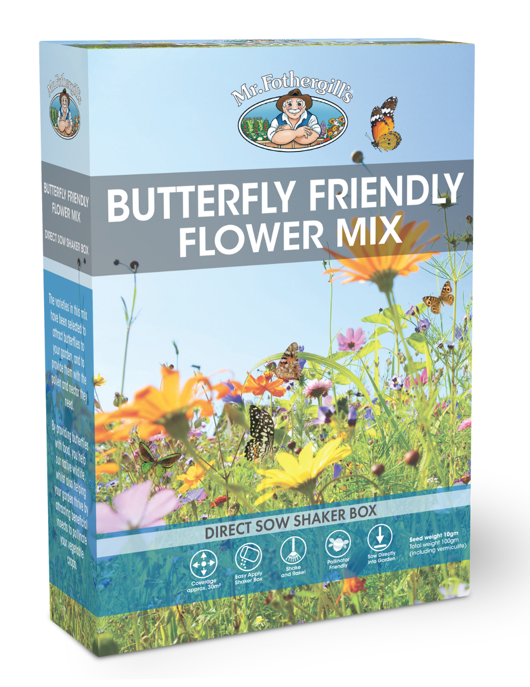 Butterfly Friendly Flower Mix