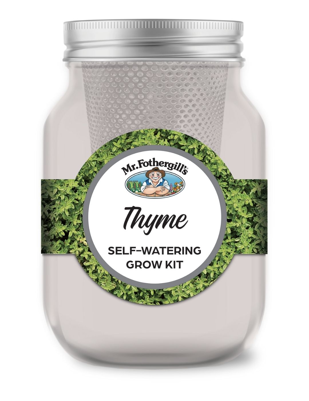 Self Watering Mason Jar - Thyme