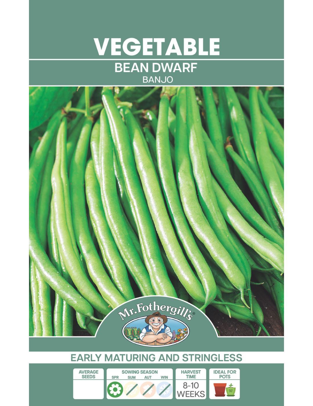 Dwarf Banjo Bean Seeds