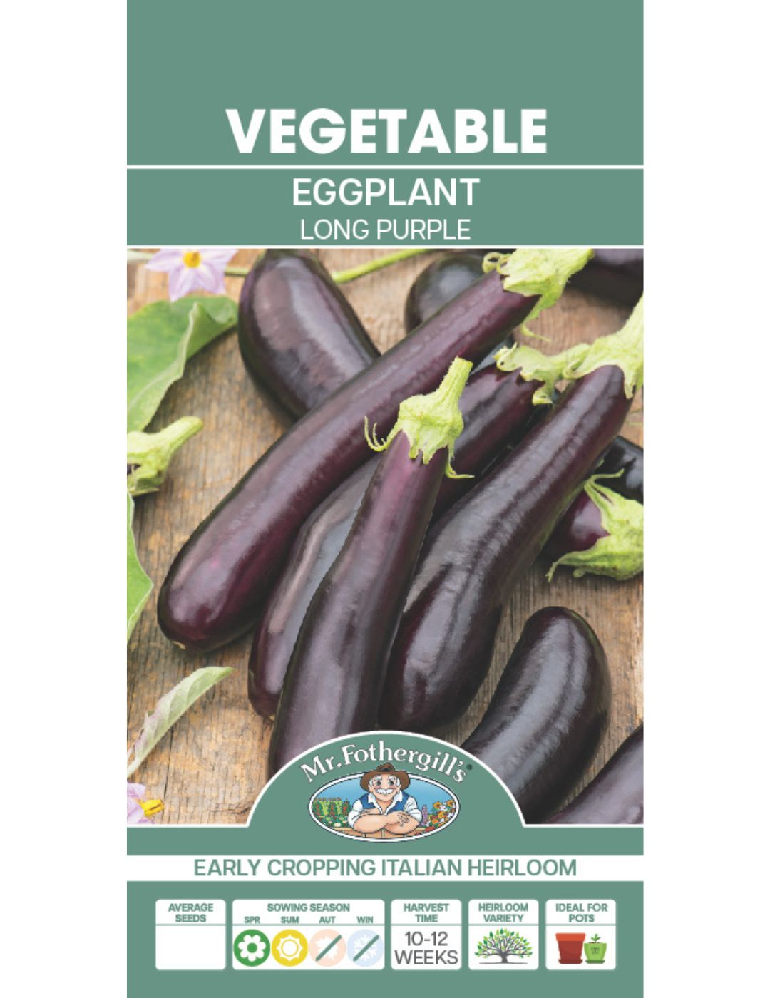 Long Purple Eggplant Seeds