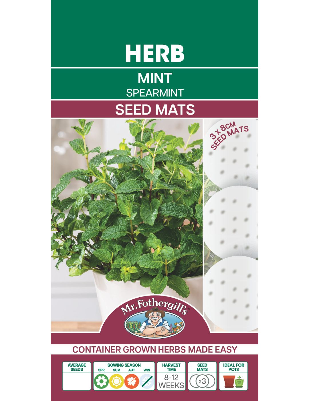 Mint Seed Mat