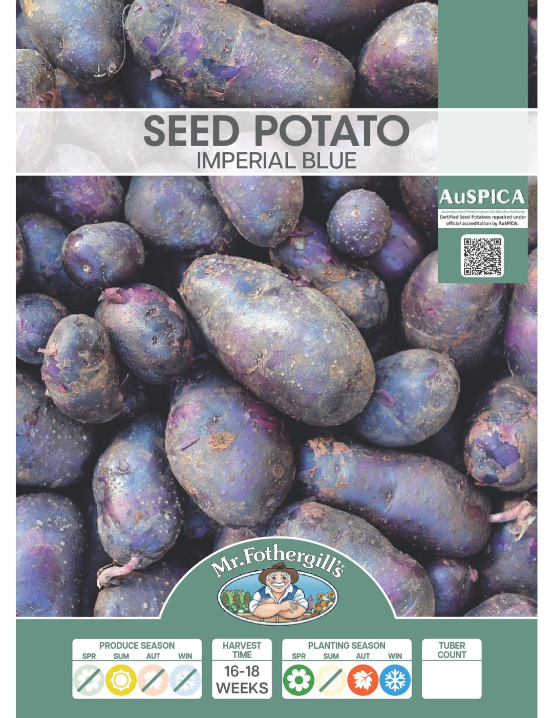 Potato Imperial Blue 500g Bag