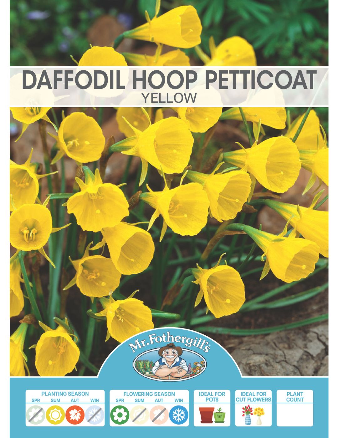 Daffodil Hoop Petticoat Yellow