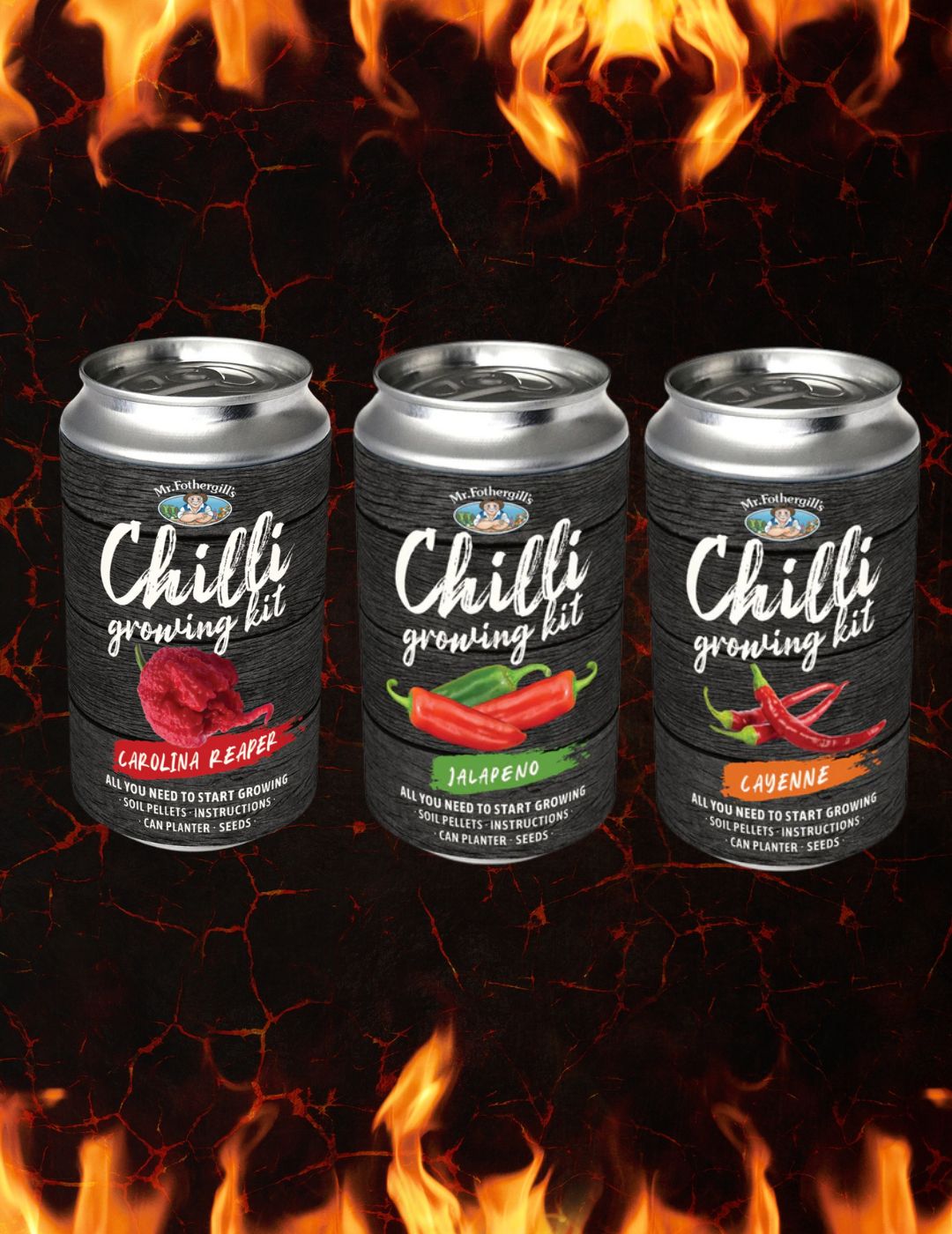 Chilli Can Grow Kit Bundle