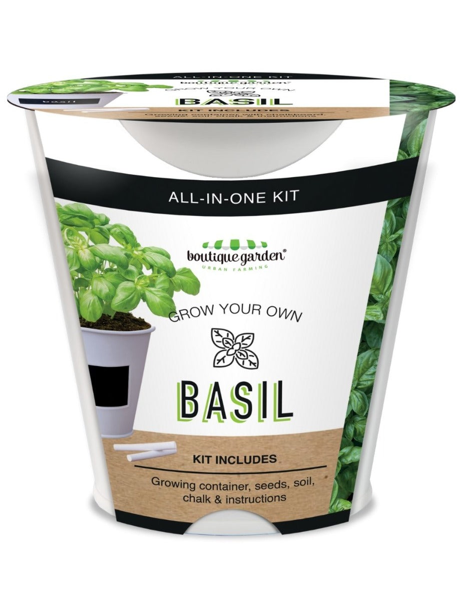 Basil - Chalkboard Grow Kit Tin