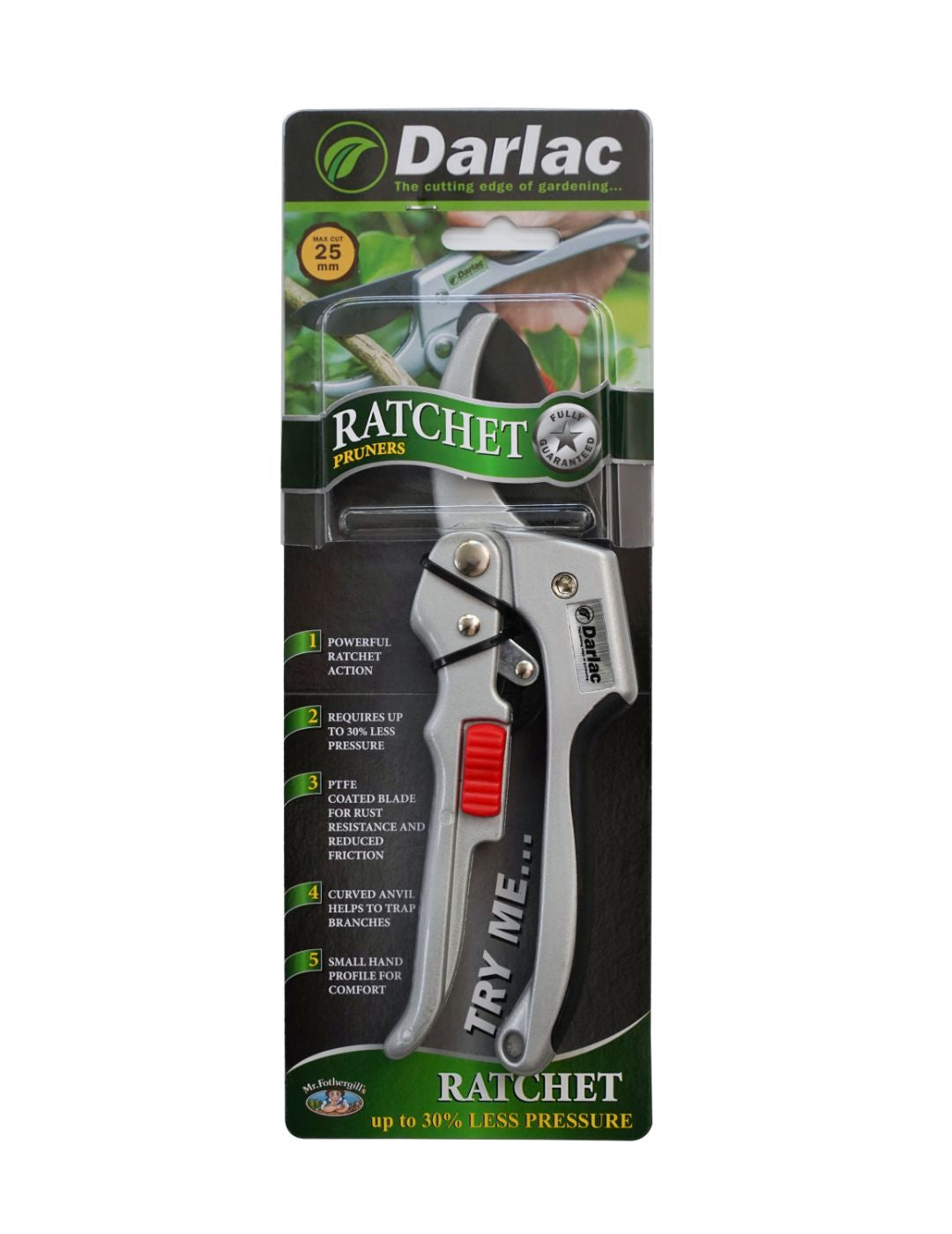 Darlac Super Classic Ratchet Anvil Pruner Secateurs