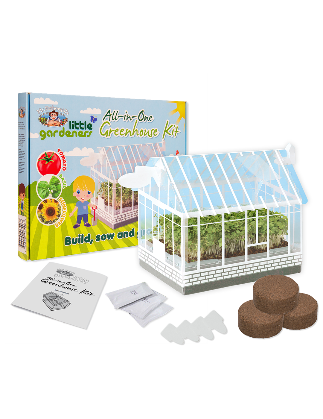 Little Gardeners Mini Greenhouse Kit