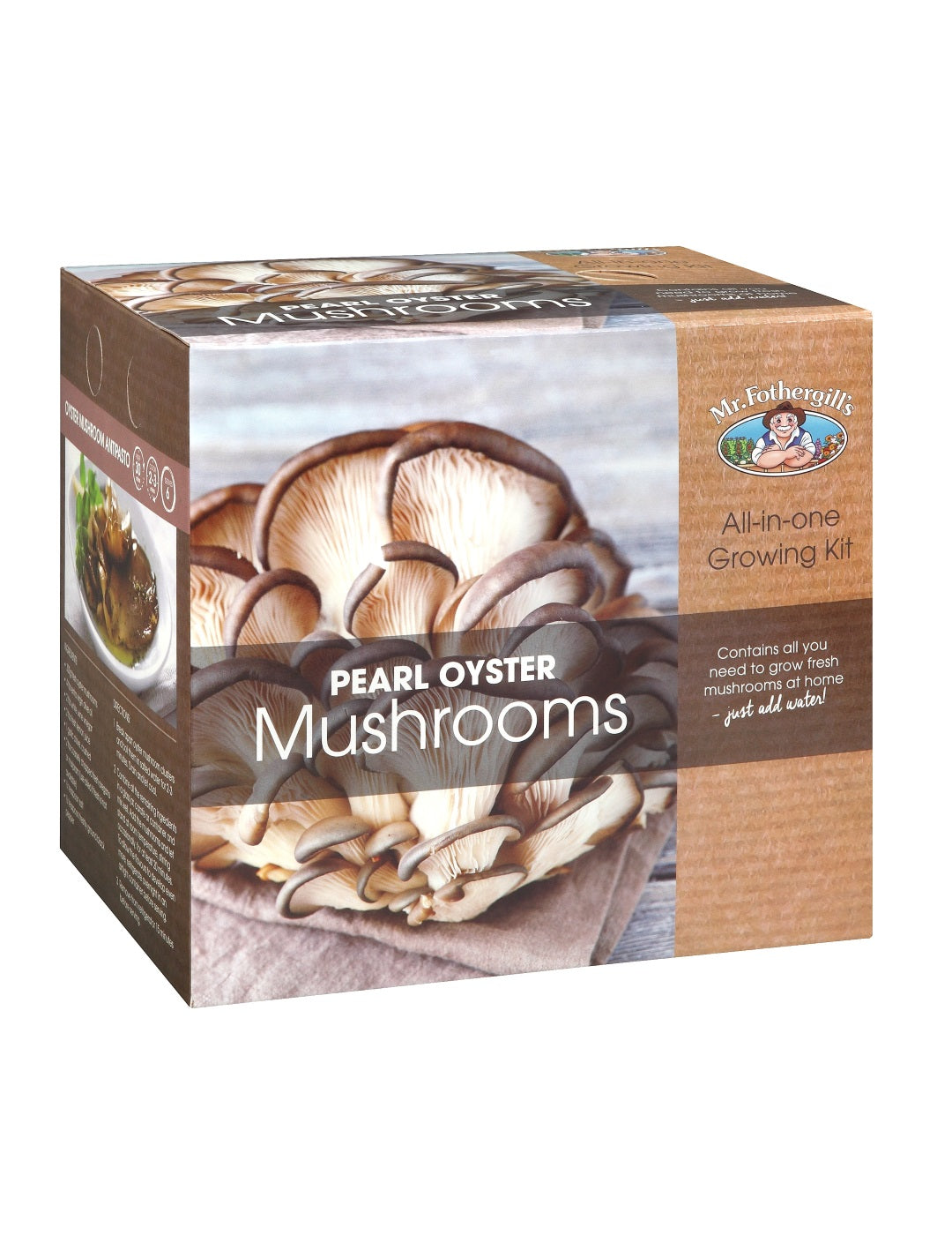 Pearl Oyster Mushroom Kit - NOT AVAILABLE TO WA & TAS