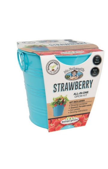 Strawberry - Round Grow Kit Tin