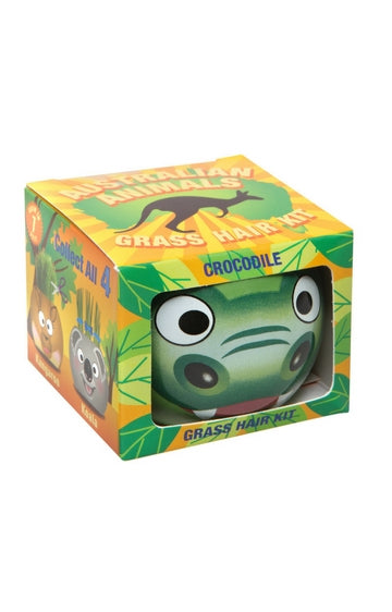 Grass Hair Kit - Aussie Animals (Crocodile)